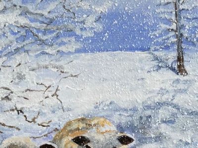 Margaret Zoma - Snowbound - Acrylics
