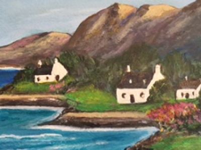 Helen Chalmers - Acrylics - Summer at Plockton, Wester Ross