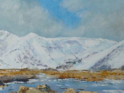 Andrew McEwan - Acrylic - Winter River