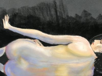 Jem Fraser - Nude - a study - Pastel